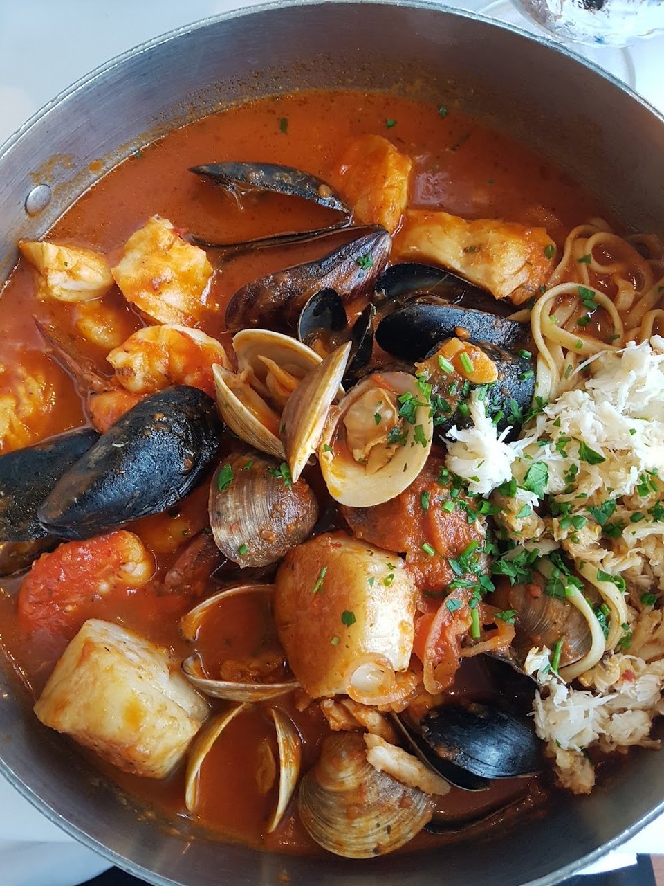 Oregon Dungeness Crab Cioppino