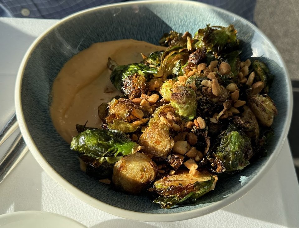 Crispy Artichokes & Brussels Sprouts