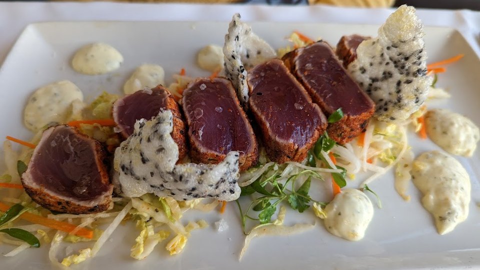 Za'Atar Spiced Fijian Yellowfin Tuna